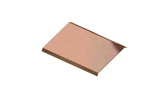 one piece smooth metal coping