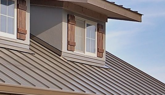 metal roof style vertical panel